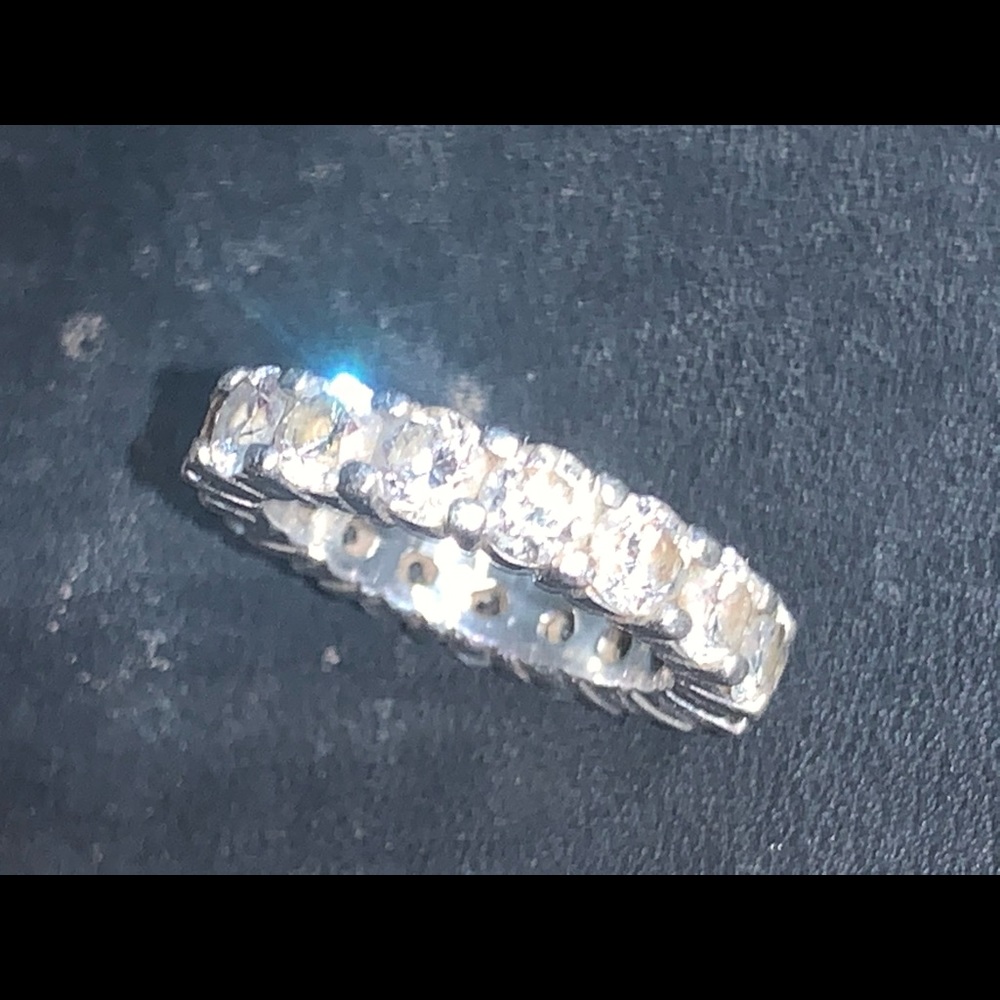 Eternity diamond ring size 5